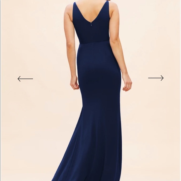 1..Dress The Population Iris Gown - Picture 12 of 13